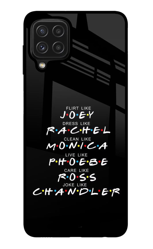 FRIENDS Character Samsung M32 Glass Case