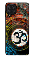 Om Cultural Samsung M32 Glass Case