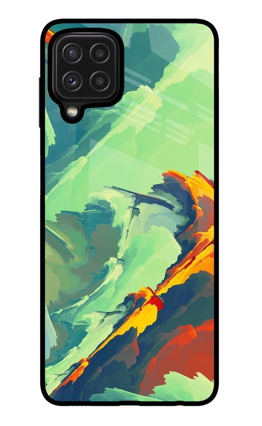 Paint Art Samsung M32 Glass Case