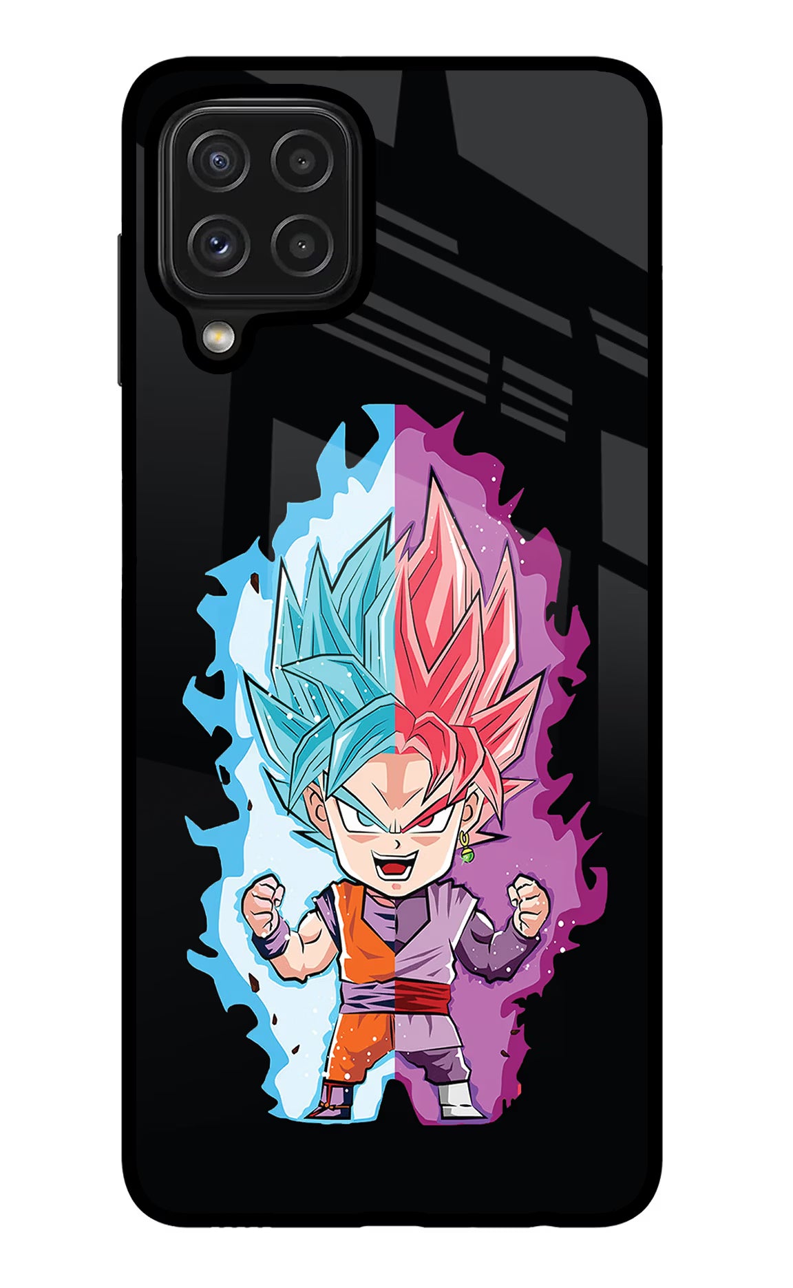 Chota Goku Samsung M32 Glass Case