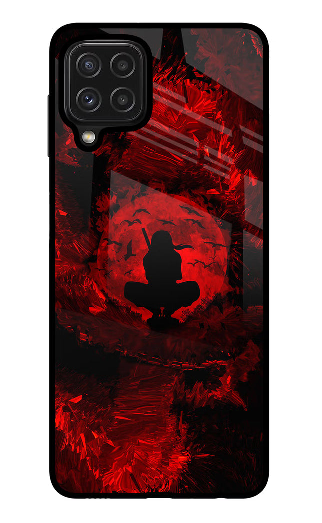 Itachi Uchiha Samsung M32 Glass Case
