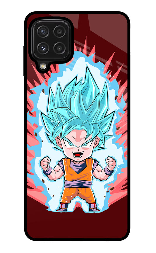 Goku Little Samsung M32 Glass Case