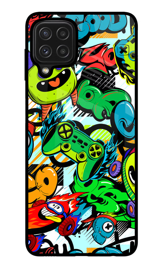 Game Doodle Samsung M32 Glass Case