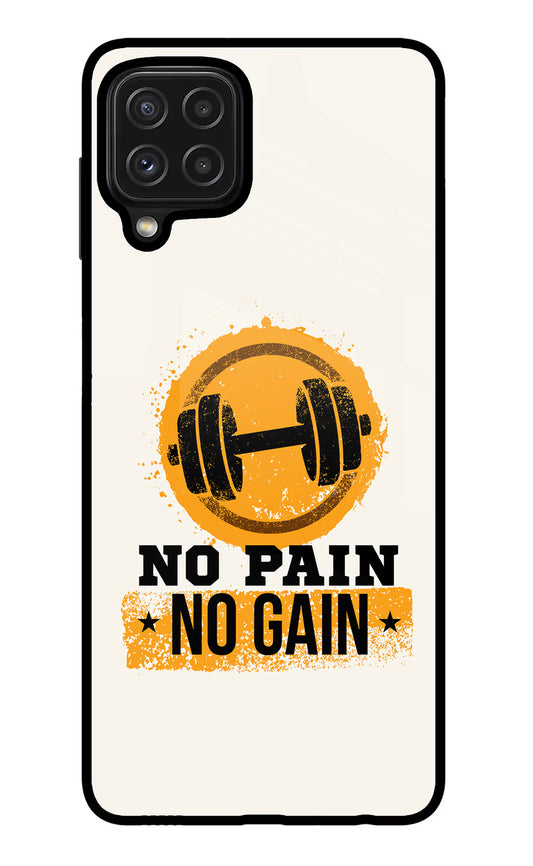 No Pain No Gain Samsung M32 Glass Case