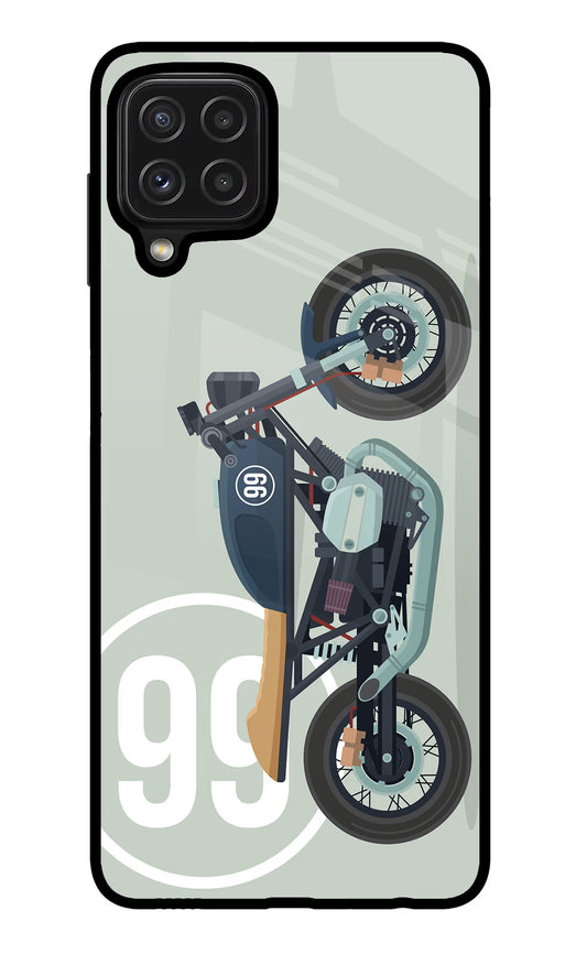 Classic Cafe Racer 99 Samsung M32 Glass Case