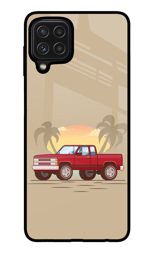 Desert Classic Drive Samsung M32 Glass Case