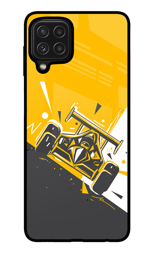 Track King Samsung M32 Glass Case