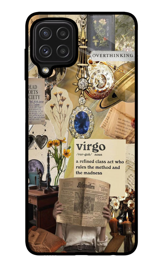 Virgo Zodiac Samsung M32 Glass Case