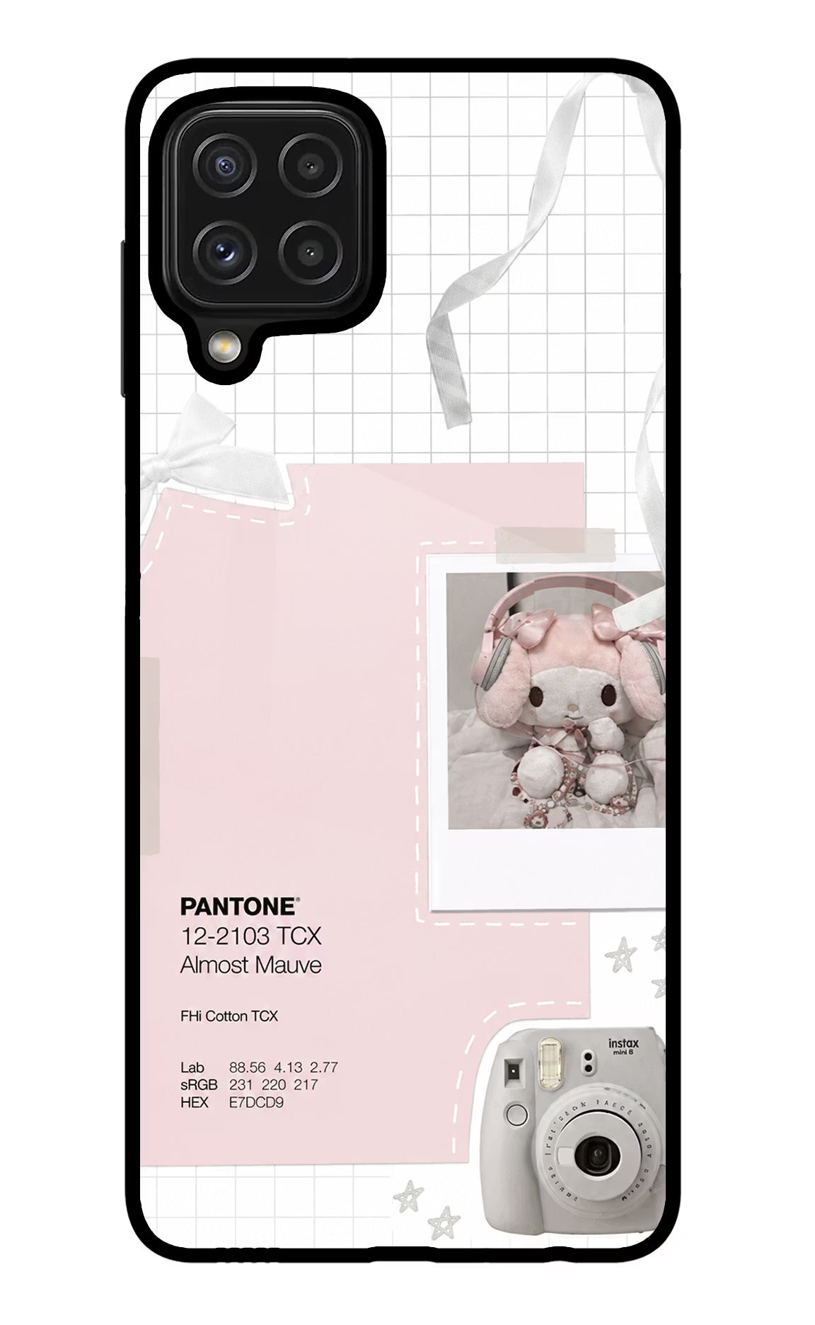 Pantone Asthetic Samsung M32 Glass Case