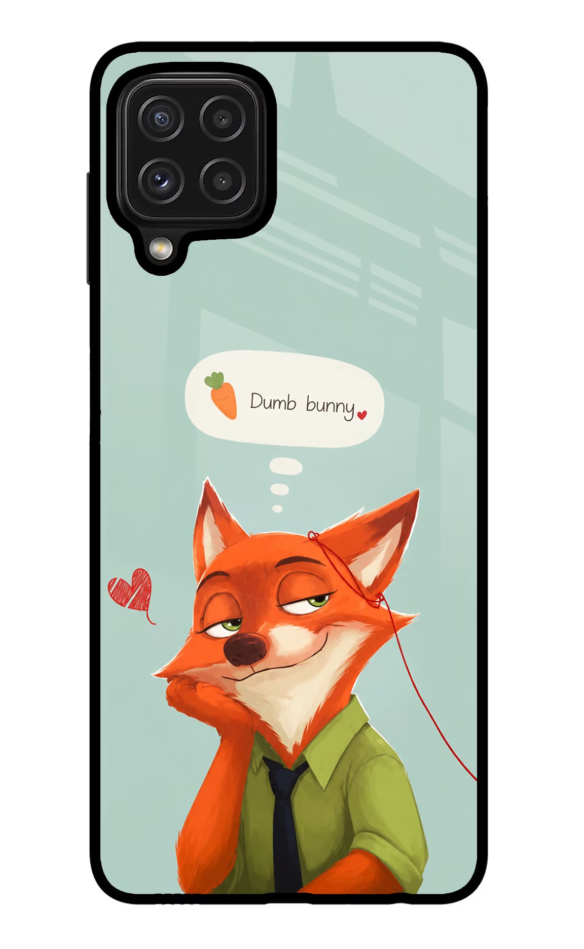 Nick Charm Samsung M32 Glass Case