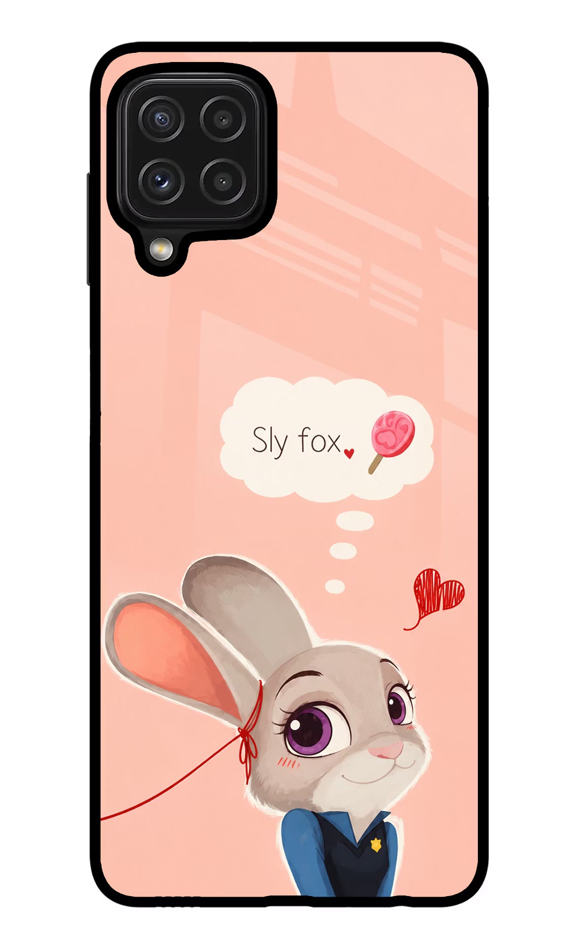 Judy Charm Samsung M32 Glass Case