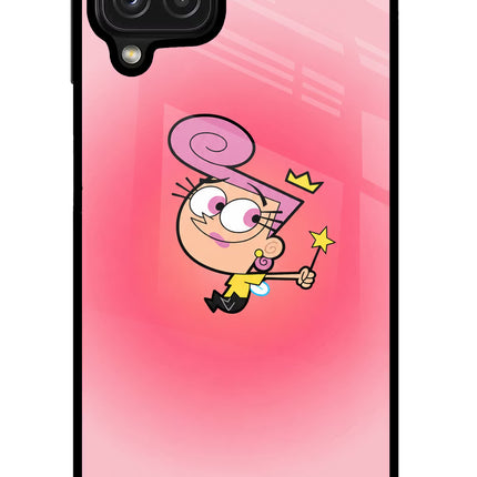 Wanda Magic Samsung M32 Glass Case Back Cover by Casekaro