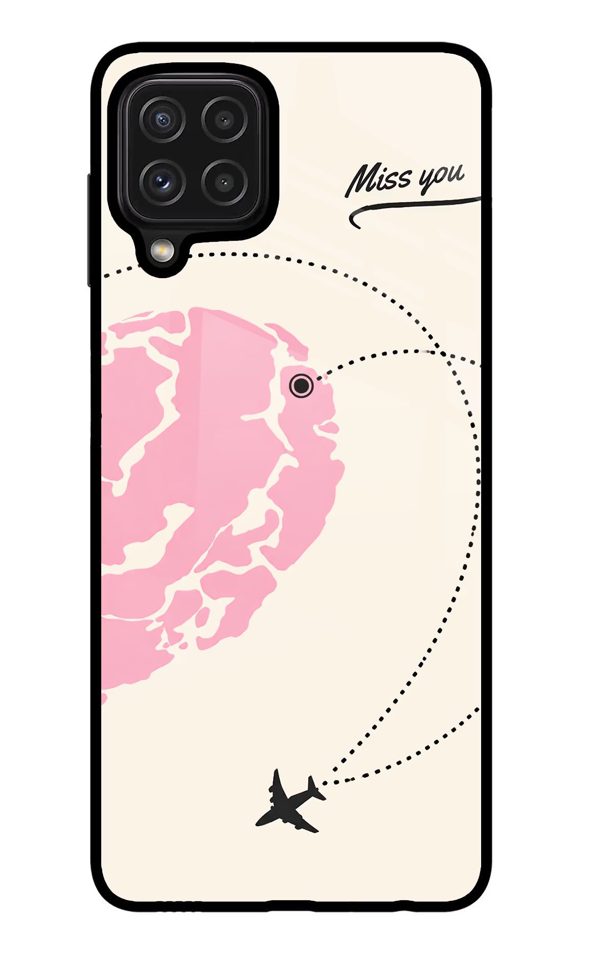 Miss Orbit Samsung M32 Glass Case