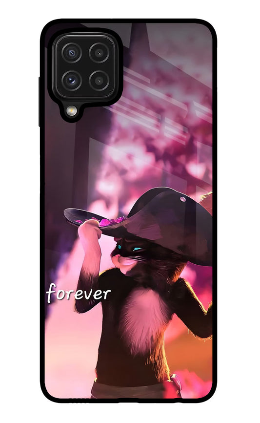 Forever Cat Samsung M32 Glass Case