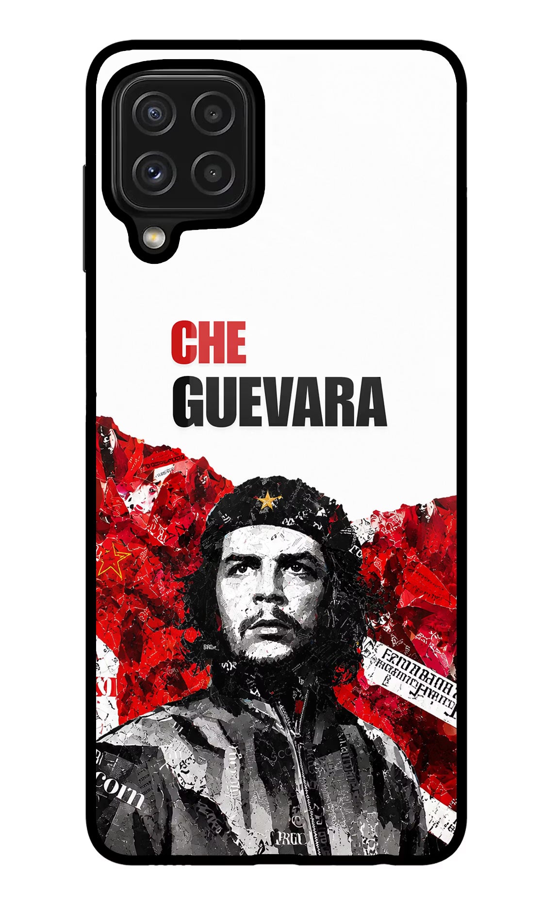 Che Guevara Revolution Samsung M32 Glass Case
