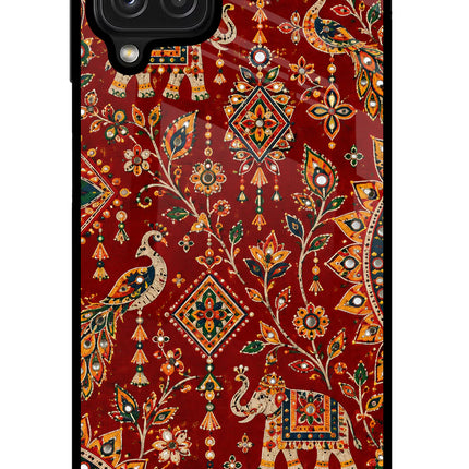 Laal Riwaaz Samsung M32 Glass Case
