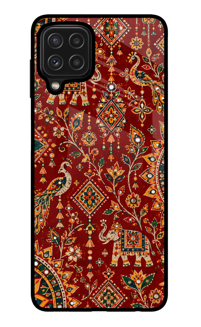 Laal Riwaaz Samsung M32 Glass Case