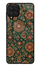 Green Pataka Samsung M32 Glass Case