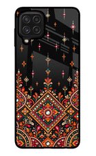 Noir Mehfil Samsung M32 Glass Case