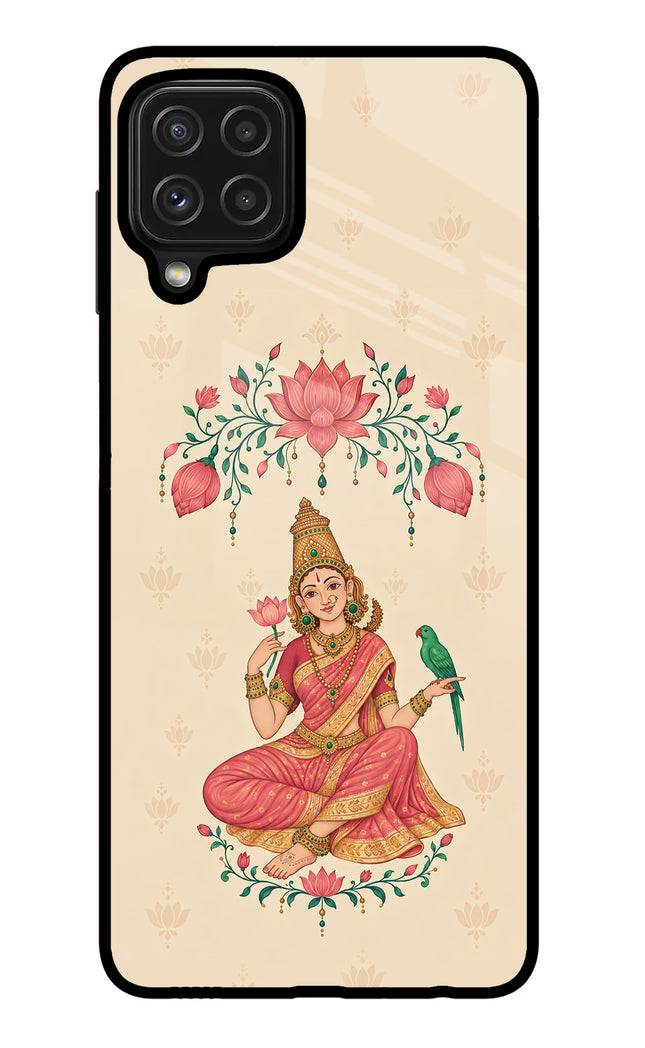 Goddess Lakshmi Samsung M32 Glass Case