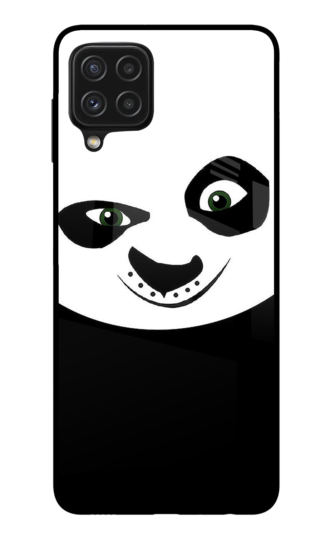 Panda Samsung A22 4G Glass Case