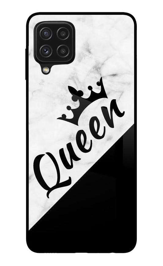 Queen Samsung A22 4G Glass Case