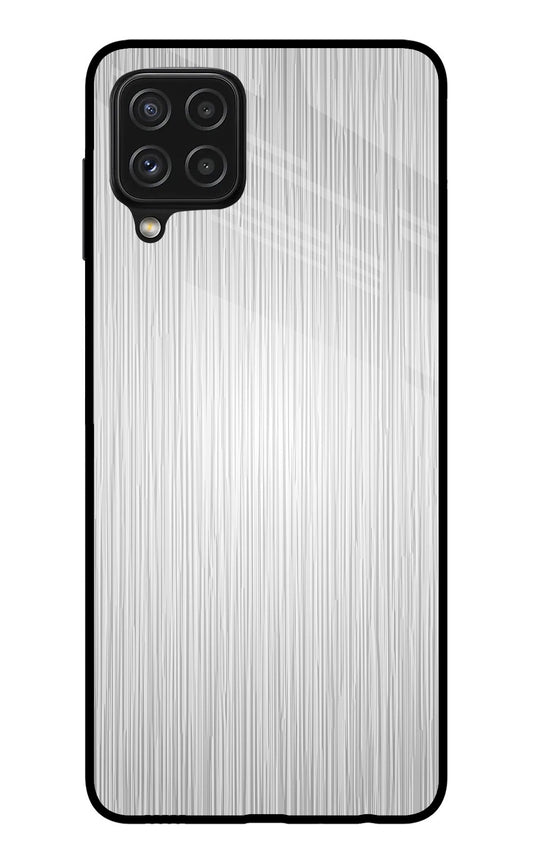 Wooden Grey Texture Samsung A22 4G Glass Case