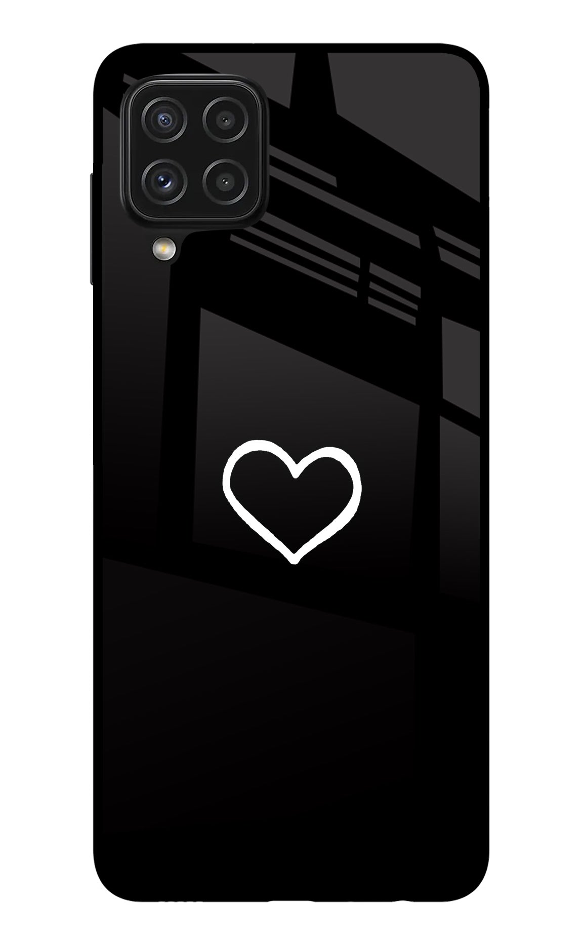 Heart Samsung A22 4G Back Cover