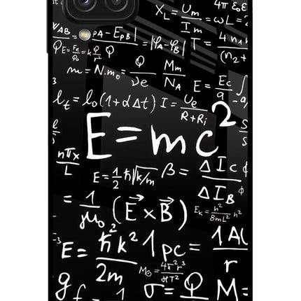 Physics Formula Samsung A22 4G Glass Case
