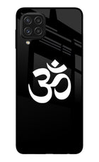 Om Samsung A22 4G Glass Case