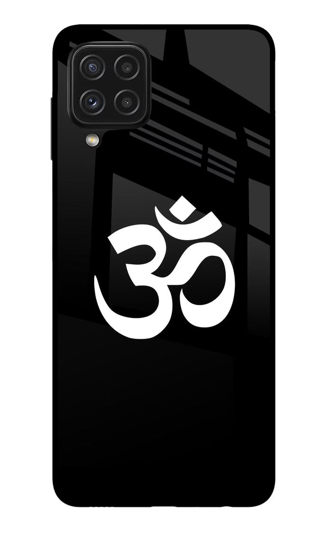 Om Samsung A22 4G Glass Case