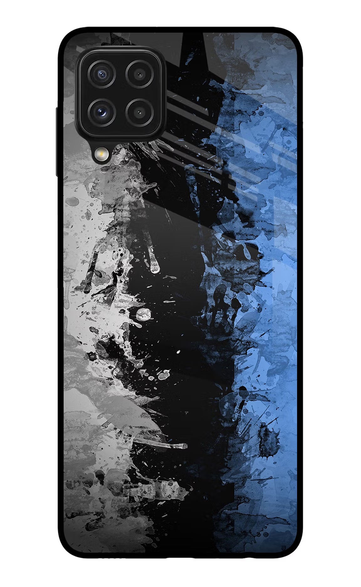Artistic Design Samsung A22 4G Glass Case Back Cover by Casekaro