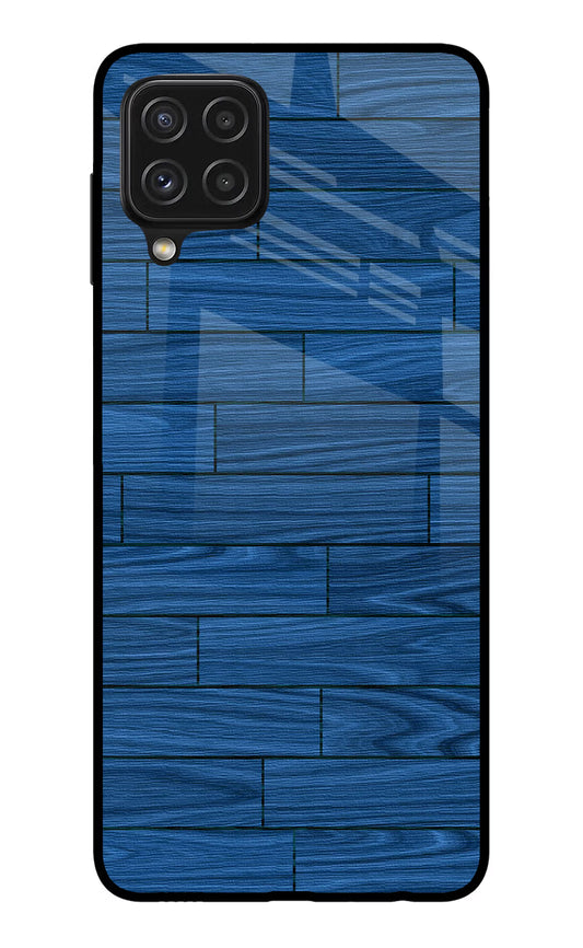 Wooden Texture Samsung A22 4G Glass Case