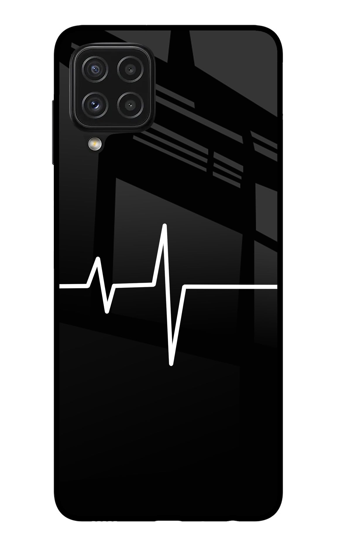 Heart Beats Samsung A22 4G Back Cover