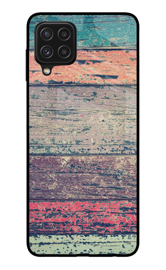 Colourful Wall Samsung A22 4G Glass Case
