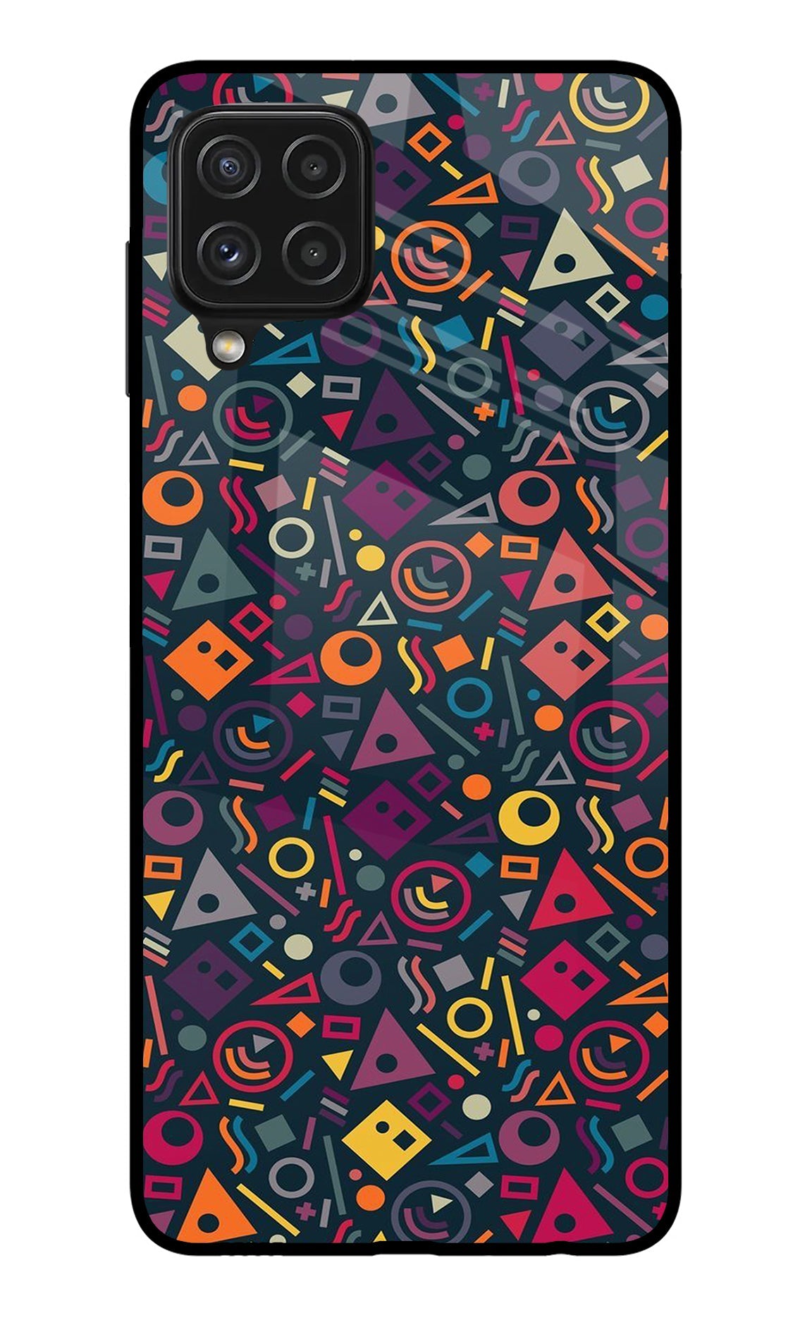 Geometric Abstract Samsung A22 4G Back Cover