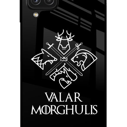 Valar Morghulis | Game Of Thrones Samsung A22 4G Glass Case Back Cover by Casekaro
