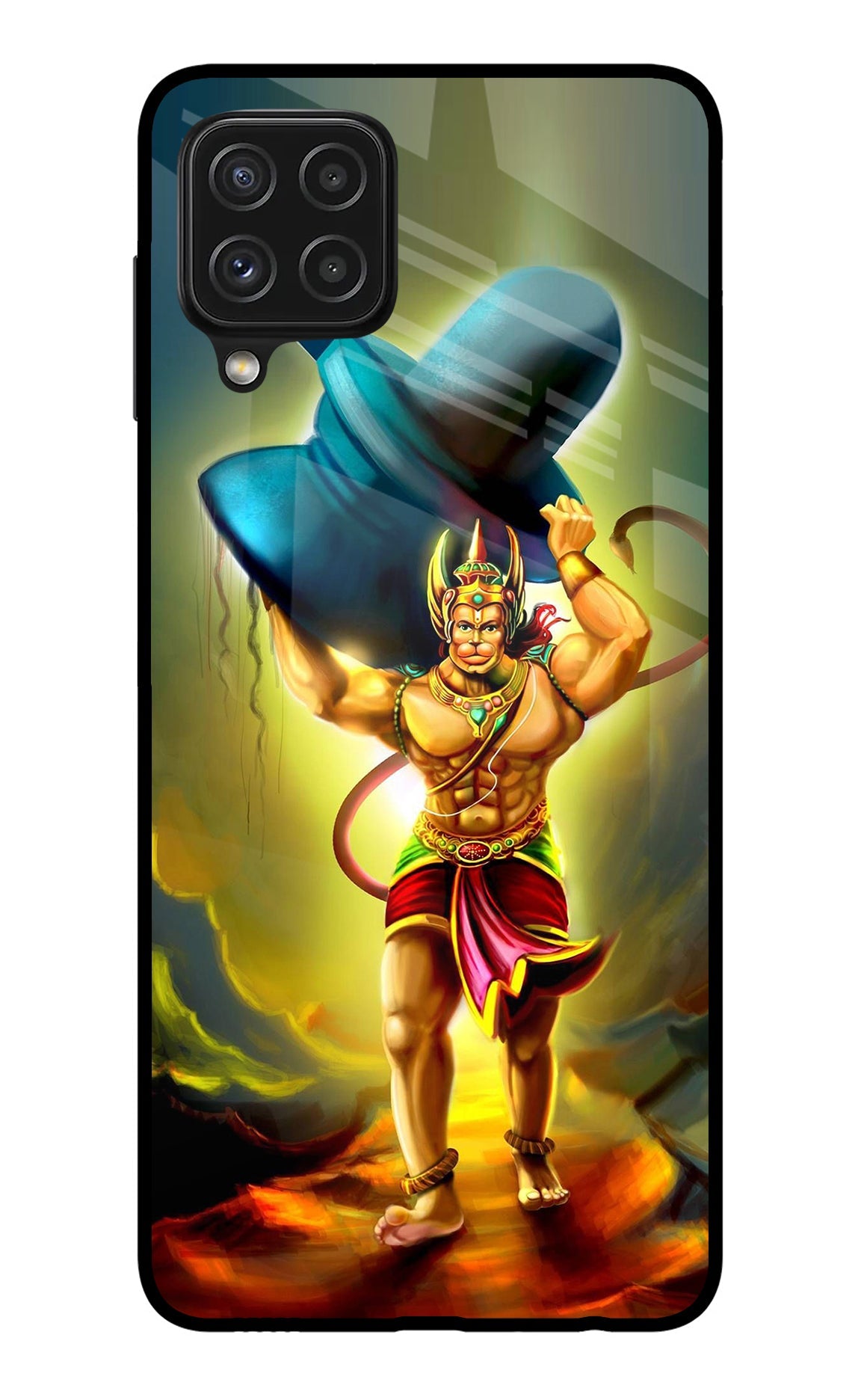 Lord Hanuman Samsung A22 4G Back Cover