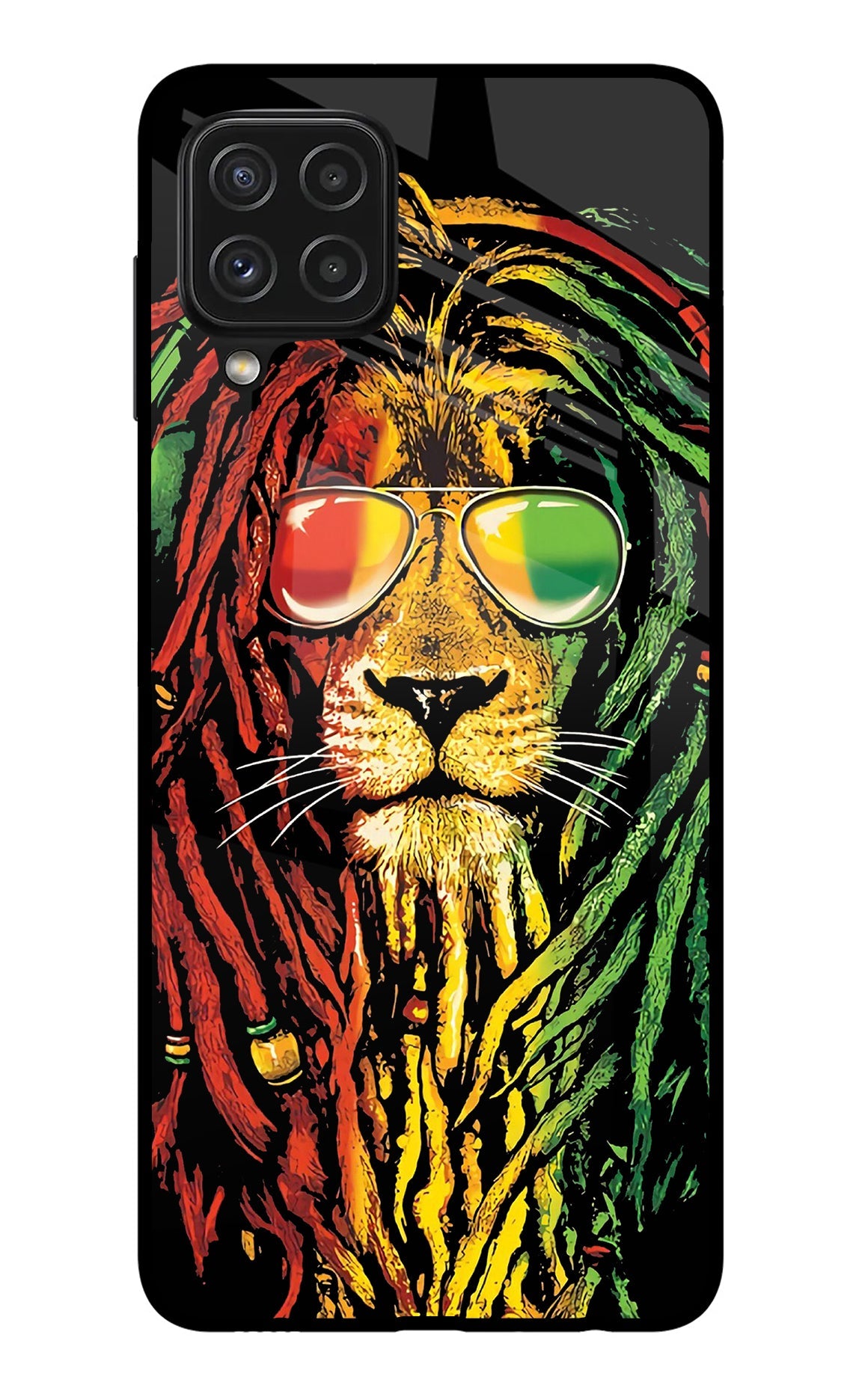 Rasta Lion Samsung A22 4G Back Cover