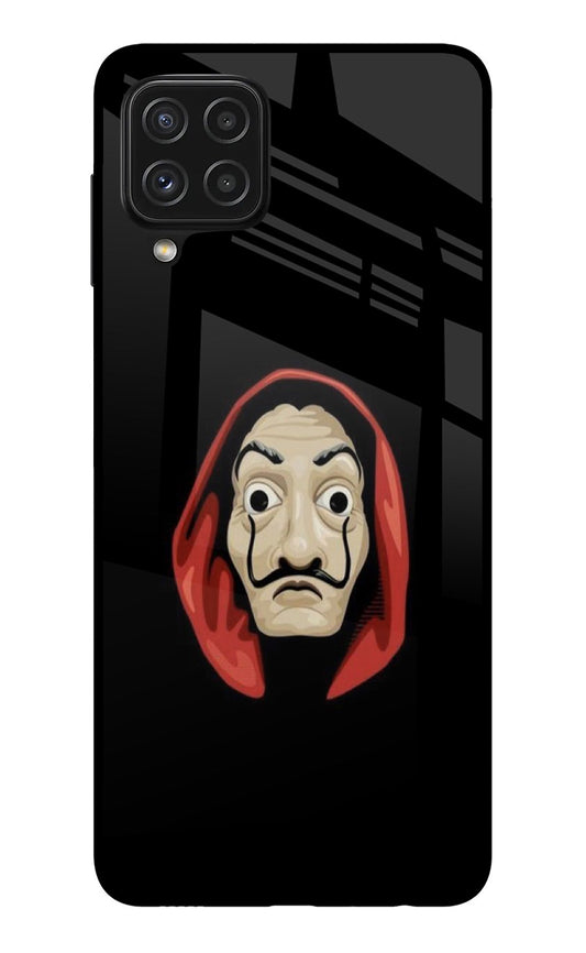 Money Heist Samsung A22 4G Glass Case