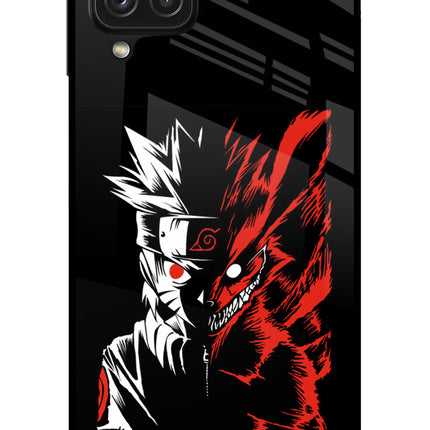 Naruto Two Face Samsung A22 4G Glass Case