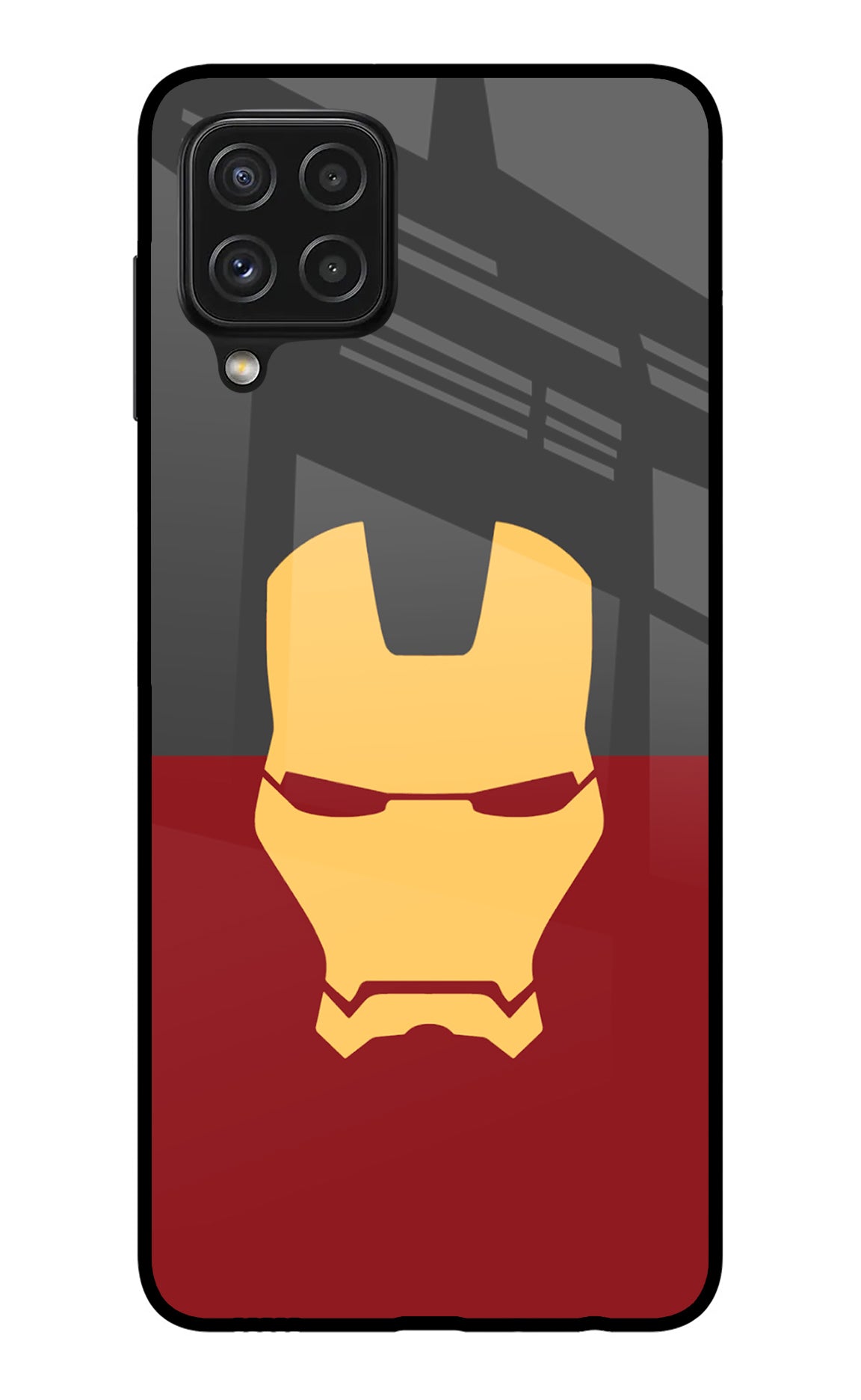 Ironman Samsung A22 4G Glass Case