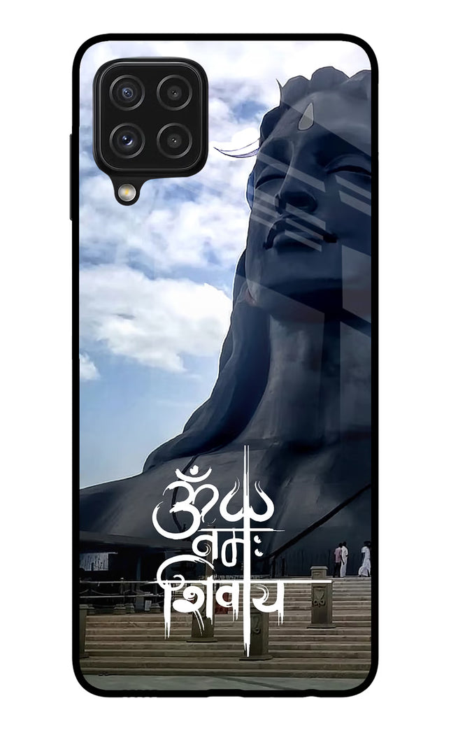 Om Namah Shivay Samsung A22 4G Glass Case