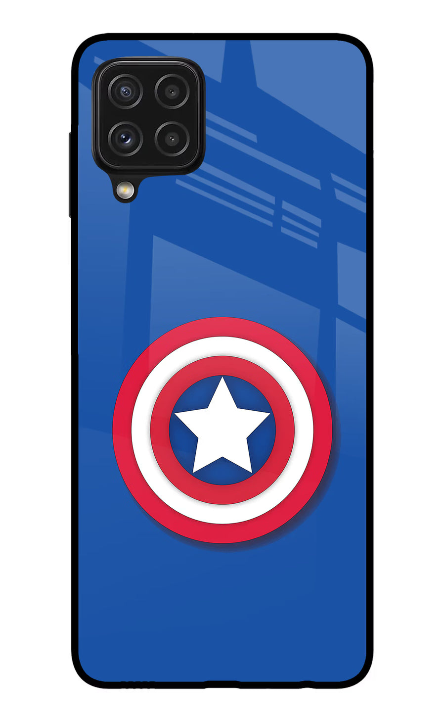 Shield Samsung A22 4G Back Cover, Glass case