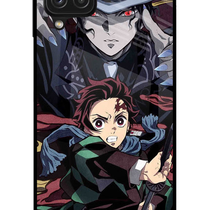 Demon Slayer Samsung A22 4G Glass Case