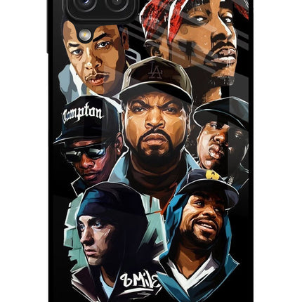 Rappers Samsung A22 4G Glass Case