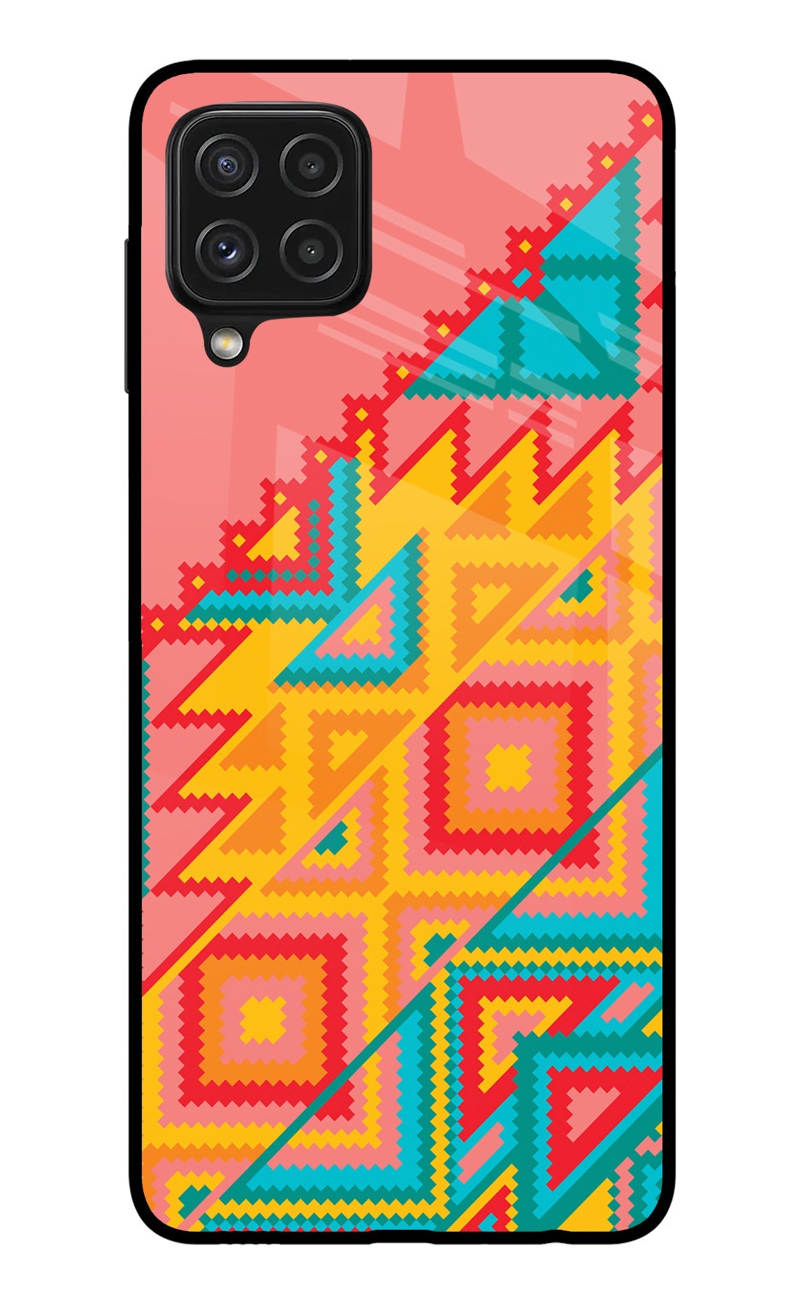 Aztec Tribal Samsung A22 4G Back Cover