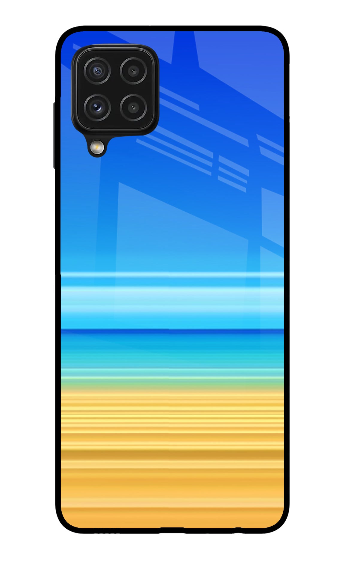 Beach Art Samsung A22 4G Back Cover