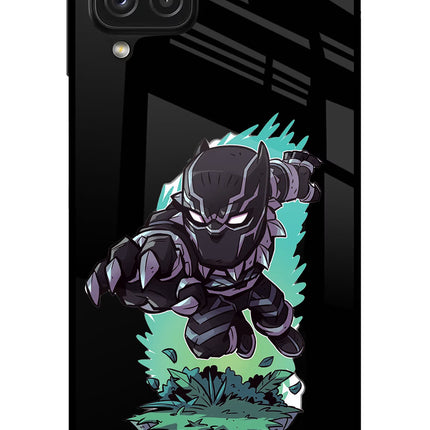 Black Panther Samsung A22 4G Glass Case