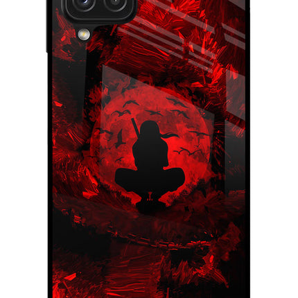 Itachi Uchiha Samsung A22 4G Glass Case